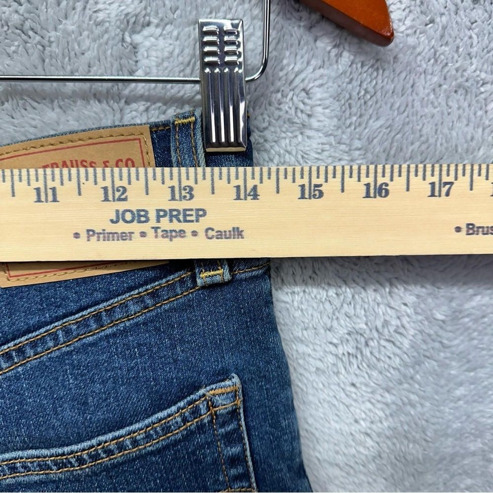 NWT Levi’s Ribcage Straight Ankle Jeans 29x27 High Rise Medium Wash - Picture 9 of 12